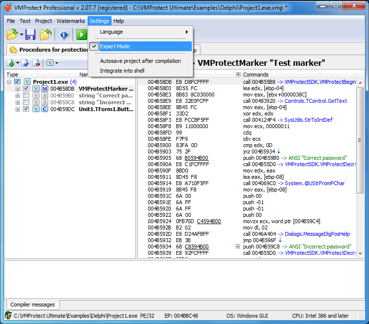 VMProtect Professional Personal license Development Tools