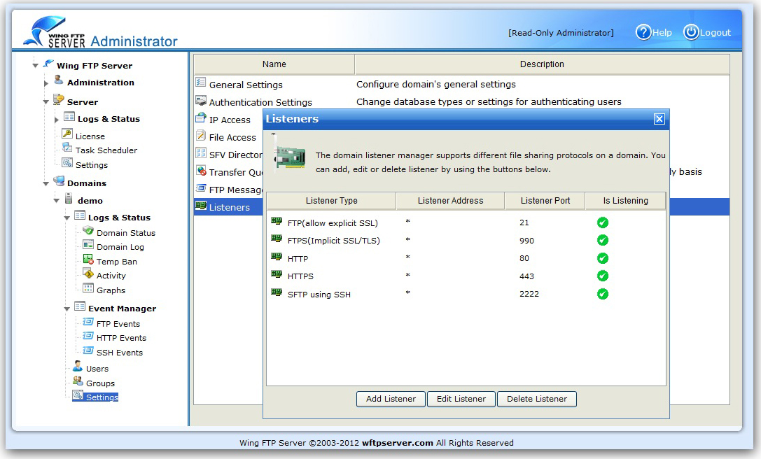 freeware ftp server windows