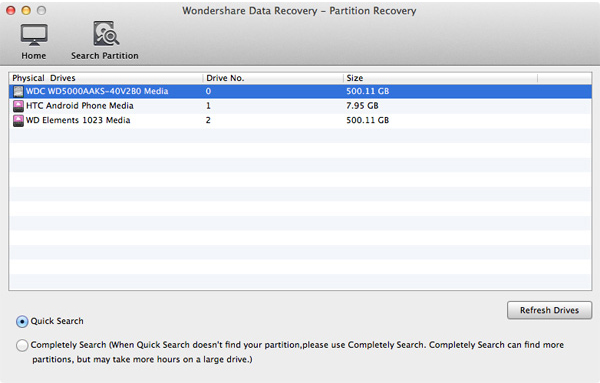 wondershare data recovery full mac