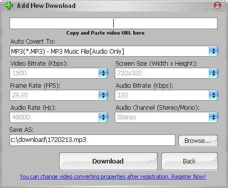 youtube video mp3 download software